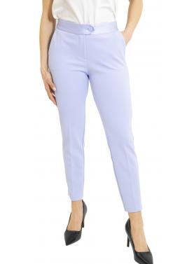 Pantaloni slim-fit monocolour con piega stirata Imperial